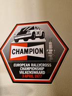 Champion Rallycross Valkenswaard 1977 Sticker, Ophalen of Verzenden