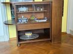 Vitrine kast thee kast, Ophalen, Gebruikt, 100 tot 150 cm, Grootmoederstijd