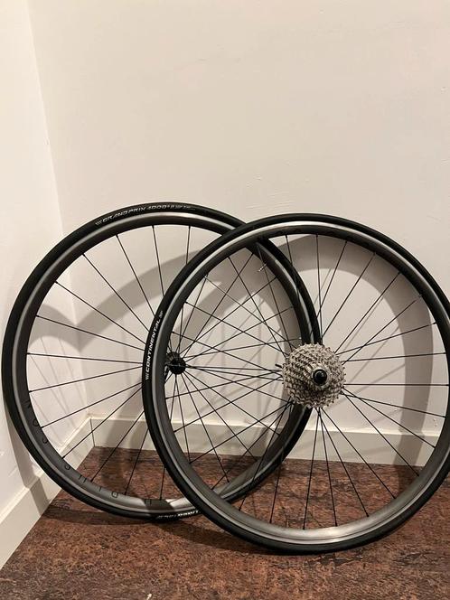 H Plus Son Wheelset, Fietsen en Brommers, Fietsonderdelen, Zo goed als nieuw, Racefiets, Wiel, Ophalen of Verzenden
