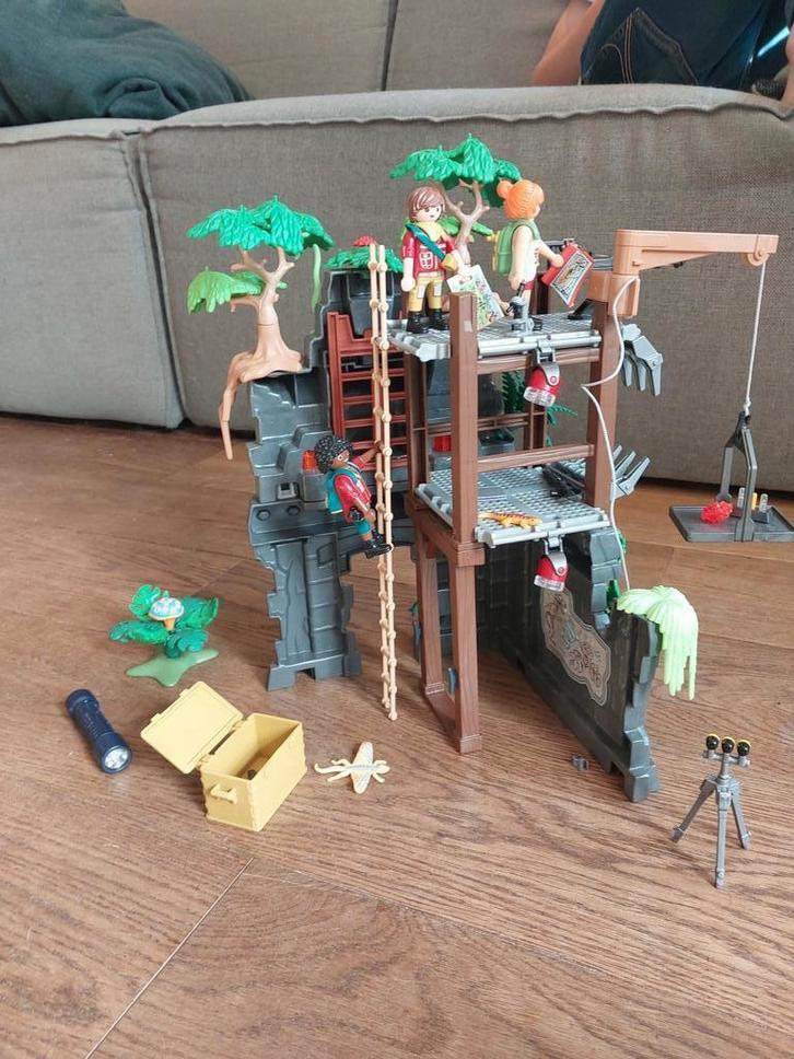 Playmobil explorer hidden temple (compleet), Kinderen en Baby's, Speelgoed | Playmobil, Zo goed als nieuw, Complete set, Ophalen of Verzenden