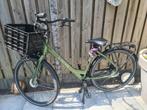 Cortina fiets zwart met mat metallic groen, Fietsen en Brommers, Fietsen | Dames | Omafietsen, Gebruikt, Ophalen of Verzenden