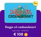Dagje uit cadeaukaart, Drie personen of meer, Cadeaubon
