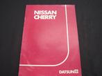Nissan - Datsun Cherry 1982 folder NL, Boeken, Auto's | Folders en Tijdschriften, Zo goed als nieuw, Nissan, Datsun, Ophalen of Verzenden