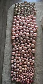 Kerstballen, kerstversiering zacht roze, Diversen, Kerst, Ophalen