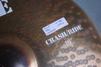 Paiste Rude crash ride bekken 1348gr. 16 inch  <24240060>, Gebruikt, Ophalen of Verzenden, Drums of Percussie