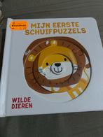 Mijn Eerste Schuifpuzzels - Wilde Dieren, Boeken, Ophalen of Verzenden, Zo goed als nieuw, Uitklap-, Voel- of Ontdekboek, 1 tot 2 jaar