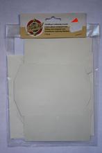 Achtkant schuifkaart ivoorwit, Verzenden, Nieuw, Overige thema's, Blanco kaart of Basiskaart