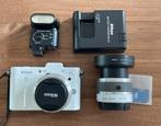 Nikon 1 V1 Camera met 11-27.5 Lens en 10-30mm lens, Gebruikt, Compact, Ophalen of Verzenden, Nikon