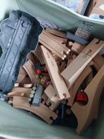 Houten Treinbaan Set - Playtive Junior, Ophalen, Gebruikt, Jongen of Meisje