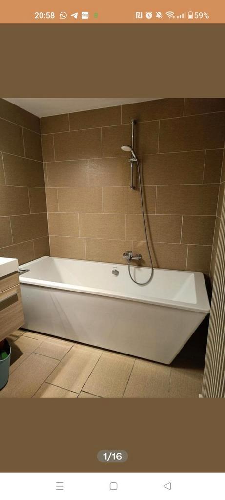Vrijstaand bad Bath Art en Grohe douche en thermostaatkraan, Huis en Inrichting, Badkamer | Badkamermeubels, Zo goed als nieuw
