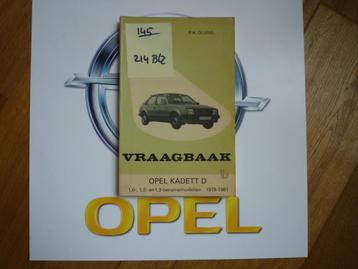 Opel Kadett D vraagbaak Olving Nr 145 beschikbaar voor biedingen