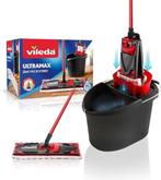 Complete mop en emmer set |  platte mop | met dweil | Nieuw, Verzenden, Dweilemmer, -bak, of -wagen