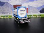 Wsi 03-1148 & 01-4517 Chassis & 20FT Sasma Tank Container, Hobby en Vrije tijd, Modelauto's | 1:50, Ophalen, Nieuw, Bus of Vrachtwagen