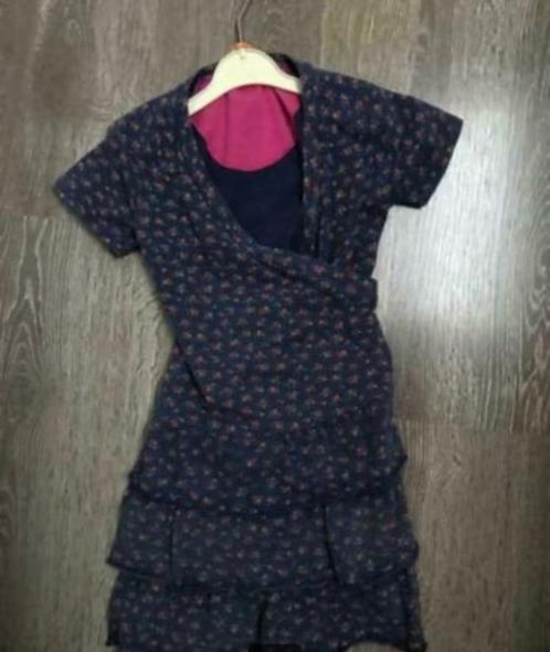 Jurk Hema met stroken in maat 122/128, Kinderen en Baby's, Kinderkleding | Maat 122, Zo goed als nieuw, Meisje, Jurk of Rok, Ophalen