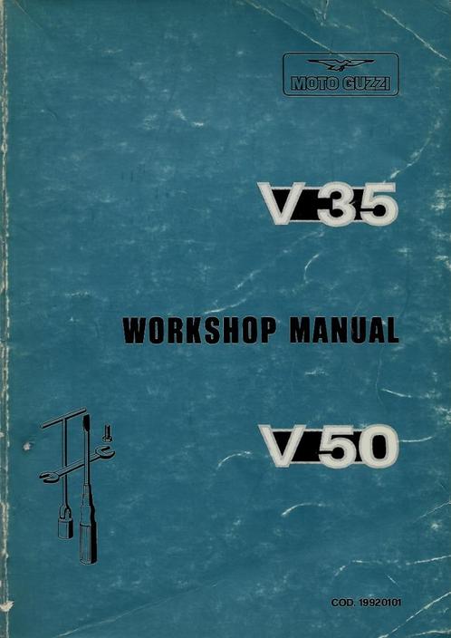 Moto Guzzi V35 V50 workshop manual (5940z), Motoren, Handleidingen en Instructieboekjes, Moto Guzzi, Verzenden