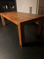 Teakhout eetkamer tafel, Teakhout, 200 cm of meer, Zo goed als nieuw, Vijf personen of meer