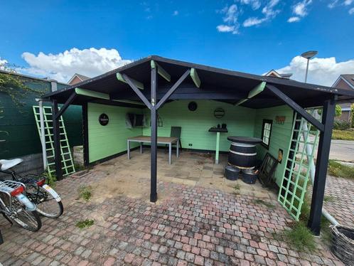 Tuinhuis/overkapping. Zelf afbreken en ophalen., Tuin en Terras, Overkappingen, Gebruikt, Tuinpaviljoen, Ophalen