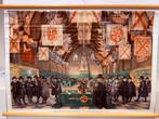 Historische schoolplaat Den Haag 1651, Ophalen of Verzenden, Geschiedenis
