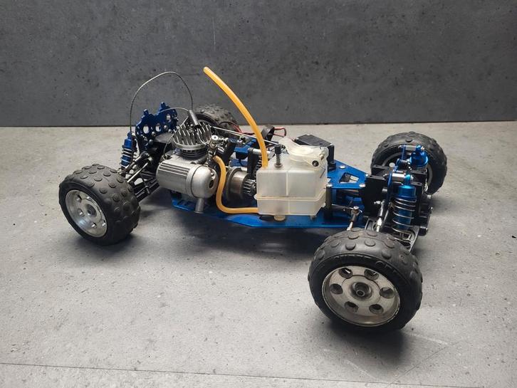 Carson chassis 1/10, Hobby en Vrije tijd, Modelbouw | Radiografisch | Auto's, Zo goed als nieuw, Auto onroad, Nitro, Overige schalen