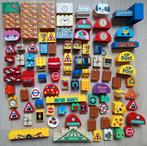 Lego Duplo blokken, bouwblokken met opdruk, Ophalen of Verzenden, Gebruikt, Duplo