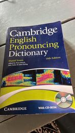 Cambridge English Pronoucing Dictionary, Boeken, Schoolboeken, Ophalen of Verzenden, Zo goed als nieuw, Overige niveaus, Engels