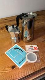 Mokka pot van Guido Bergna en Bialetti Moka Express, Ophalen of Verzenden, Zo goed als nieuw