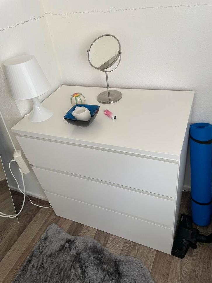 IKEA MALM ladekast, Huis en Inrichting, Kasten | Ladekasten, Zo goed als nieuw, Minder dan 100 cm, 50 tot 100 cm, 25 tot 50 cm