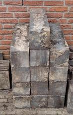 Stapelstenen of stapelblokken 16x16x60, Tuin en Terras, Tegels en Klinkers, Ophalen, Gebruikt, Beton, Klinkers