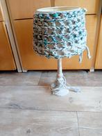 Lamp met gehaakte kap, Ophalen of Verzenden, Zo goed als nieuw, Minder dan 50 cm