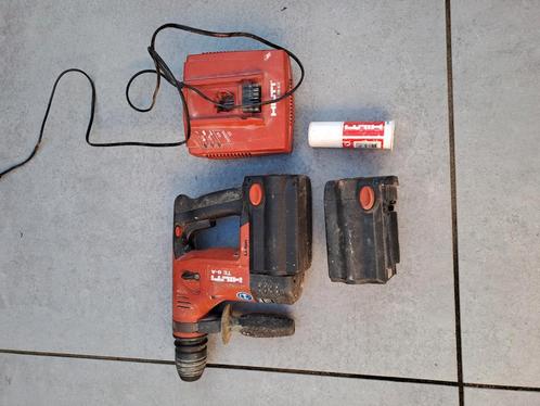 Hilti TE 6-A Accu Boorhamer met Accu en Lader, Doe-het-zelf en Verbouw, Gereedschap | Boormachines, Gebruikt, Boor- en/of Breekhamer