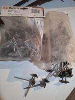 Bitumen golfplaat schroeven 9 mm, Doe-het-zelf en Verbouw, Dakpannen en Dakbedekking, Overige materialen, Zwart, Overige typen