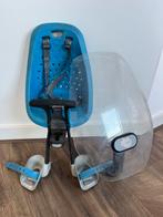 Voorzitje yepp + windscherm, Fietsen en Brommers, Fietsaccessoires | Fietsstoeltjes, Ophalen, Gebruikt, Voorzitje