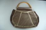 Leren vintage tas  apart model  54x 36cm i.g.st, Sieraden, Tassen en Uiterlijk, Tassen | Damestassen, Ophalen of Verzenden, Zo goed als nieuw
