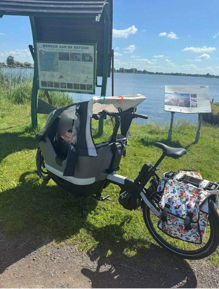 Gazelle Makki Load 2024 - Incl. accessoires!, Fietsen en Brommers, Fietsen | Bakfietsen, Zo goed als nieuw, Gazelle, 2 kinderen