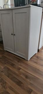 Wit kast, Huis en Inrichting, Kasten | Computermeubels, Ophalen, Zo goed als nieuw, 70 tot 120 cm