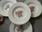 4 Wedgwood Briar Rose Diepe Borden, Ophalen of Verzenden, Zo goed als nieuw, Bord(en), Wedgwood