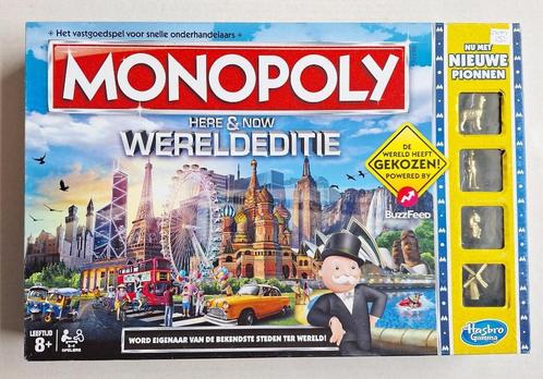 Monopoly Wereld editie, Hobby en Vrije tijd, Gezelschapsspellen | Bordspellen, Gebruikt, Drie of vier spelers, Vijf spelers of meer