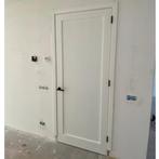 Moderne witte budget binnendeur in stomp en opdek, Doe-het-zelf en Verbouw, Deuren en Horren, Niet ingevuld, 80 tot 100 cm, Binnendeur