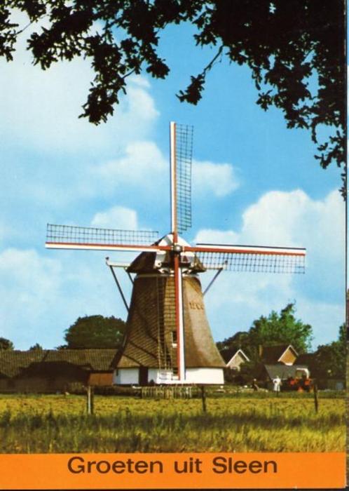 (D-107) Ansichtkaart Noord-Sleen molen Albertdina, Verzamelen, Ansichtkaarten | Nederland, Ongelopen, Drenthe, 1980 tot heden