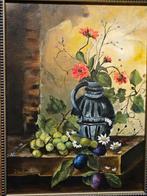 Bloemstilleven. Gesign., Antiek en Kunst, Ophalen of Verzenden