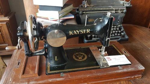 Vintage naaimachine Kayser model L jaren 20/30, Antiek en Kunst, Antiek | Naaimachines, Ophalen