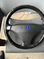 Saab 900ng leder stuur inclusief airbag, Auto-onderdelen, Besturing, Ophalen of Verzenden, Gebruikt, Saab