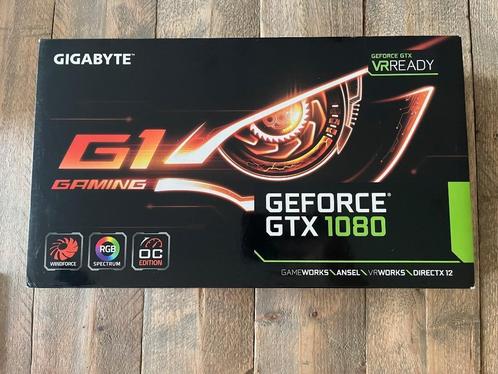 Gigabyte GTX 1080 8GB, Computers en Software, Videokaarten, Gebruikt, Nvidia, PCI-Express 3.0, GDDR5, HDMI, DisplayPort, DVI, Ophalen of Verzenden