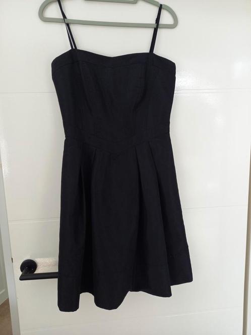 Zwarte jurk merk Yessica / C&A maat S/M, Kleding | Dames, Gelegenheidskleding, Zo goed als nieuw, Galajurk, Zwart, Ophalen of Verzenden