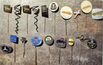 PINS - Fiat - Fina - GM - Hudson - Jaguar - Koni - Opel, Ophalen of Verzenden, Zo goed als nieuw, Transport, Speldje of Pin