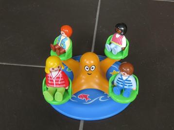 Playmobil 123 kindermolen met 4 popjes, 9379. beschikbaar voor biedingen