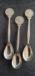 3 verzilverde theelepels, Gelderse tramwegen, Antiek en Kunst, Ophalen of Verzenden