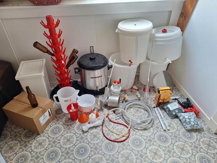 Bierbrouwset Bremferm Superior Elektrisch bierbrouwen, Huis en Inrichting, Keuken | Keukenbenodigdheden, Zo goed als nieuw, Ophalen