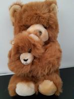 Knuffel beer bruin met jong 30 cm, Ophalen of Verzenden, Nieuw, Beer