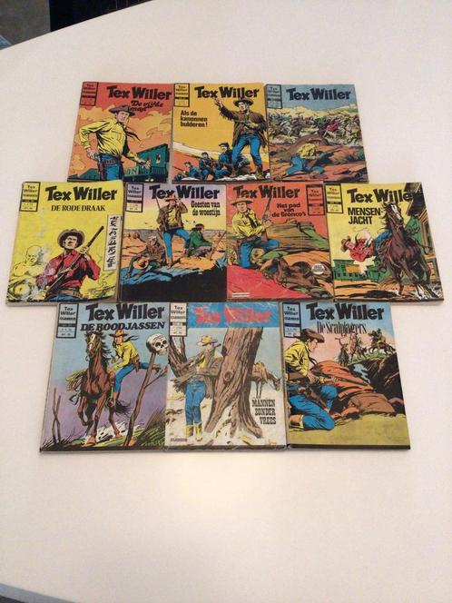 Cowboy Tex Willer, Boeken, Stripboeken, Gelezen, Meerdere stripboeken, Ophalen of Verzenden